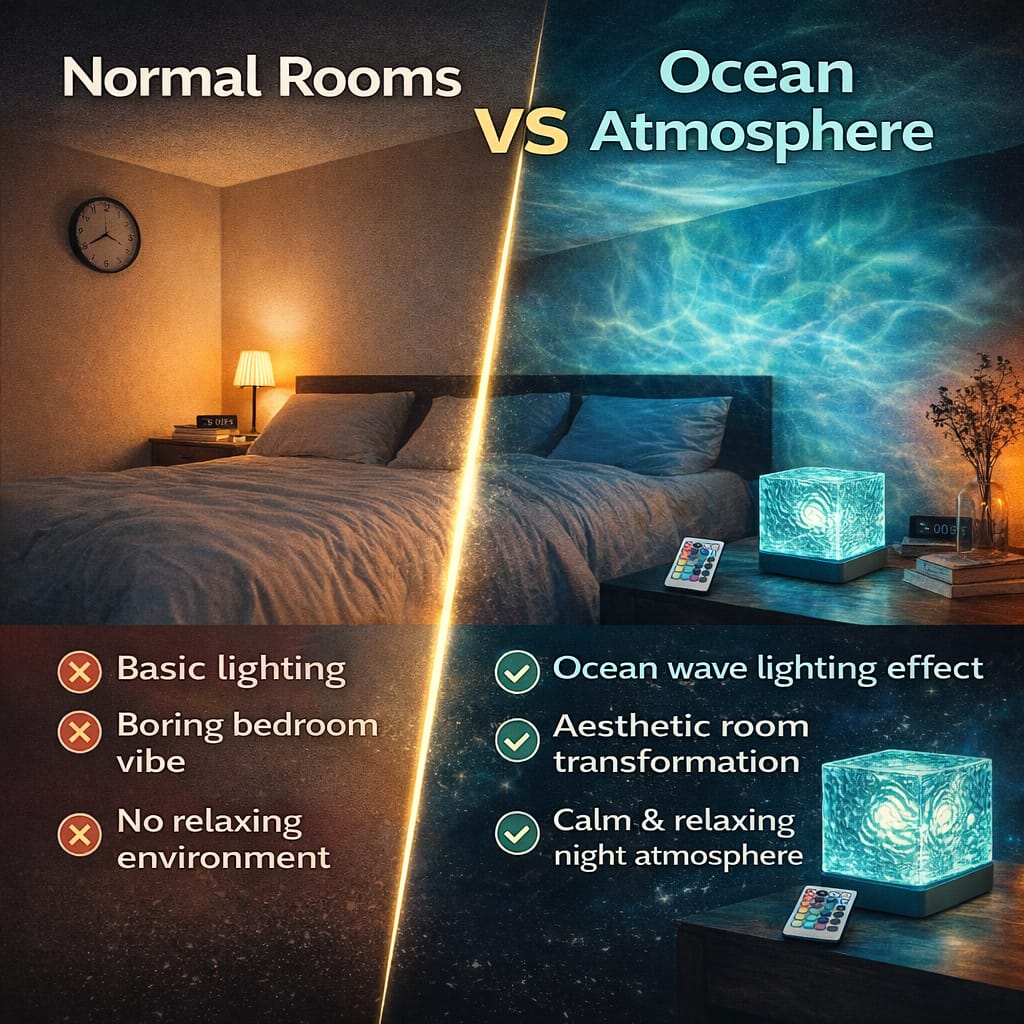 Ocean Wave Projector vs Galaxy Star Projector